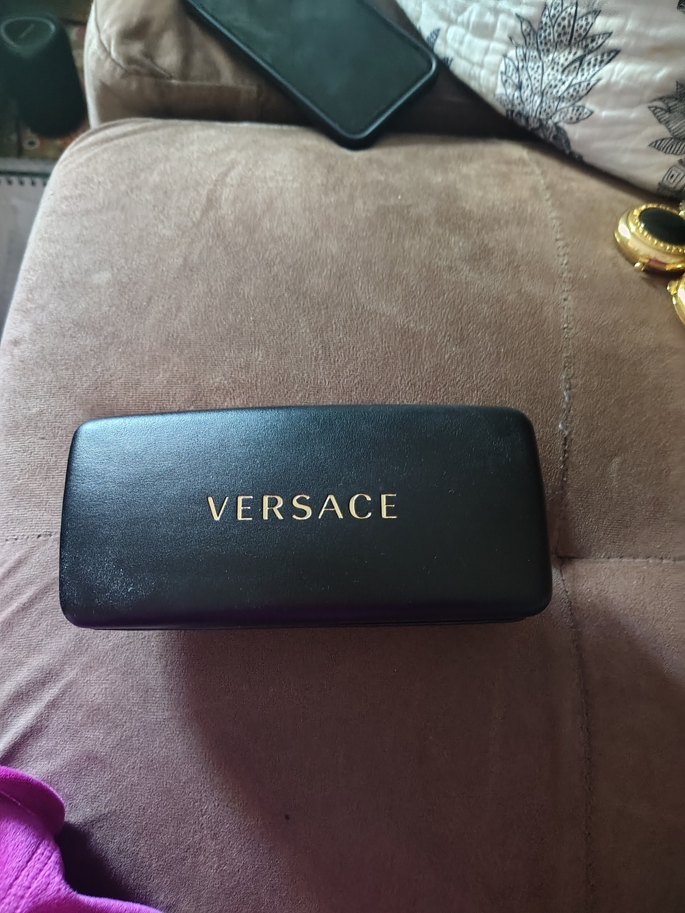 Versace Fuchsia Pink Sunglasses New - Picture 5 of 5